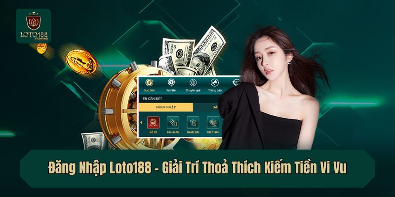 Đăng Nhập Loto188 – Giải Trí Thoả Thích Kiếm Tiền Vi Vu
